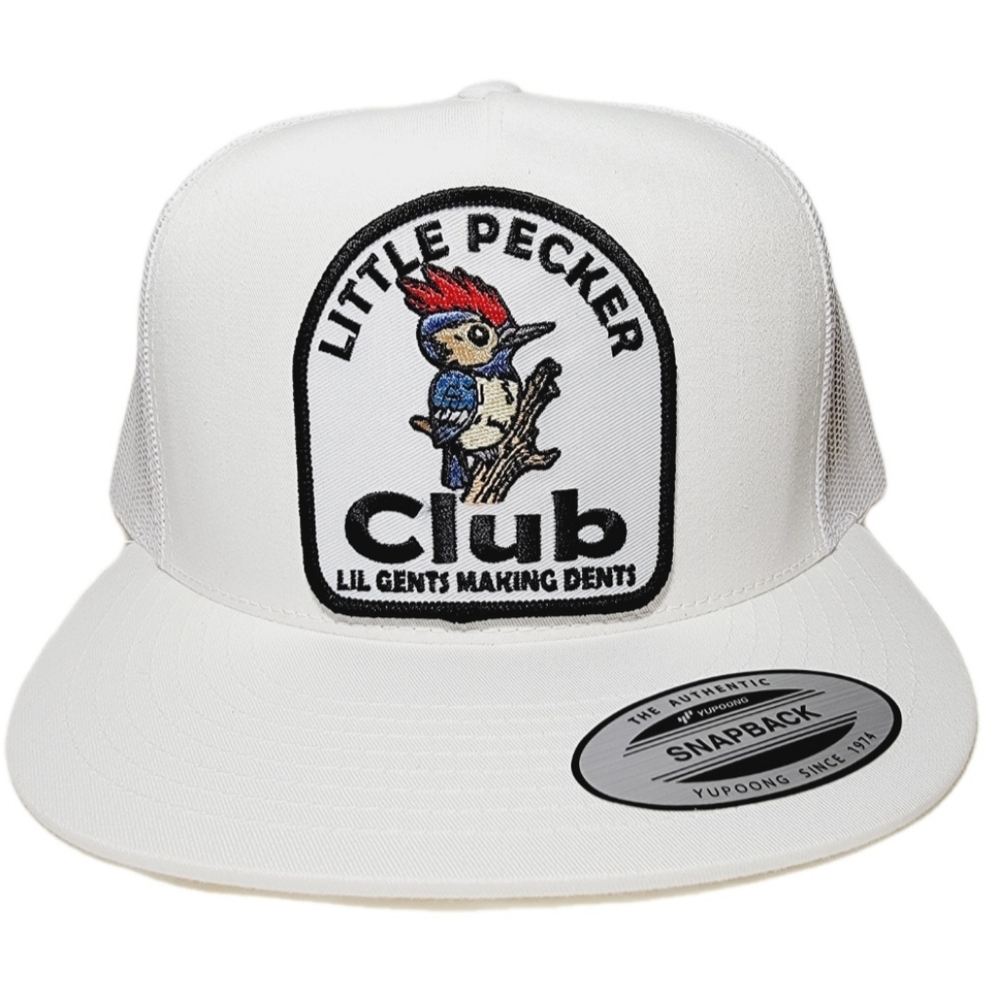 Little Pecker Club Lil Gents Making Dents ® Mesh Adjustable Flat Bill Trucker…
